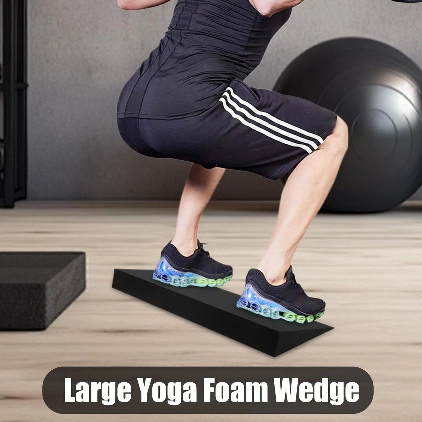 Elevated Squat Slant Board for Pushup Exercise