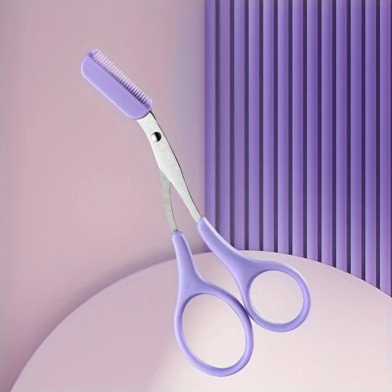 Eyebrow Razor Scissor Stainless Steel