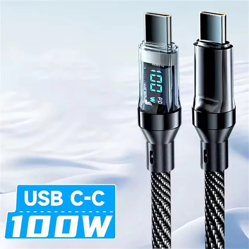 Super Fast Charging Cable with LED display