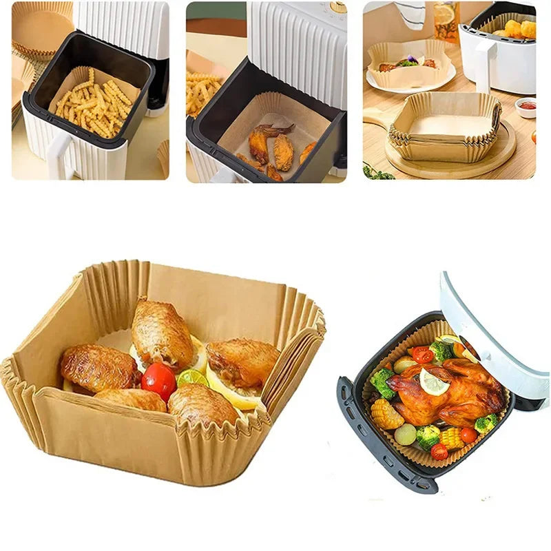 50Pcs Disposable Air Fryer Paper
