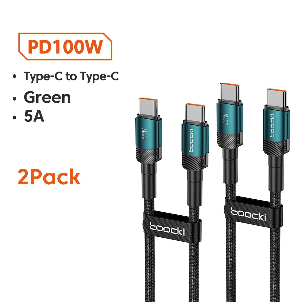 100W Type C to USB C Cable