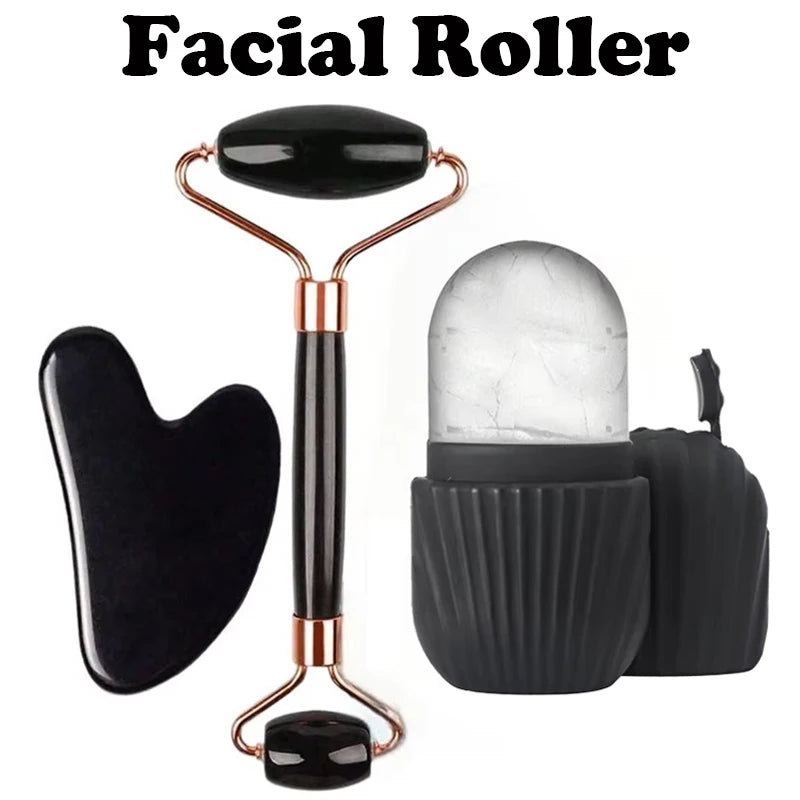 Premium Ice Face Roller + Facial Skincare