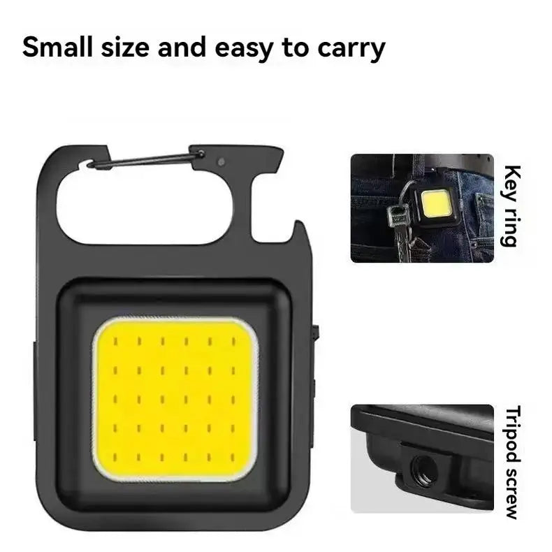 Rechargeable COB LED USB Headlamp