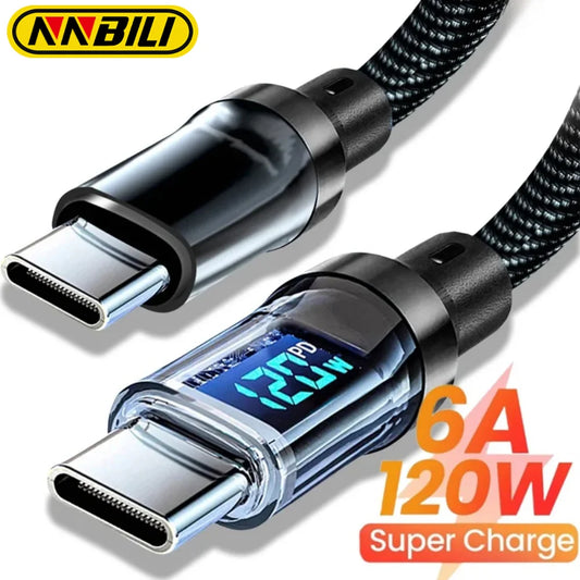Super Fast Charging Cable with LED display